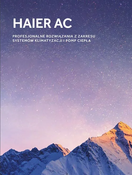 Katalog produktów Haier 2024